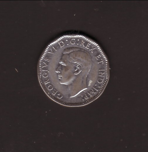 Canada 1945 UNC 5 Cents Coin