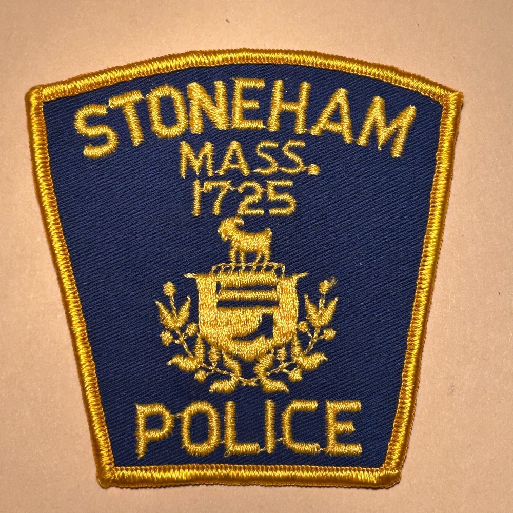 MASSACHUSETTS, STONEHAM POLICE DEPT VINTAGE PATCH