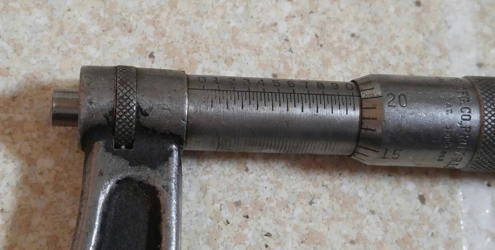 Brown and Sharpe Outside Micrometer 3-4" No. 65