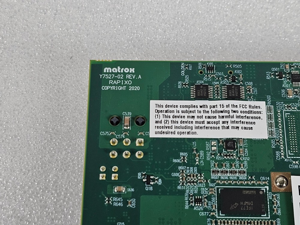 1PC Matrox Rapixo Y7527-02 REV.A
