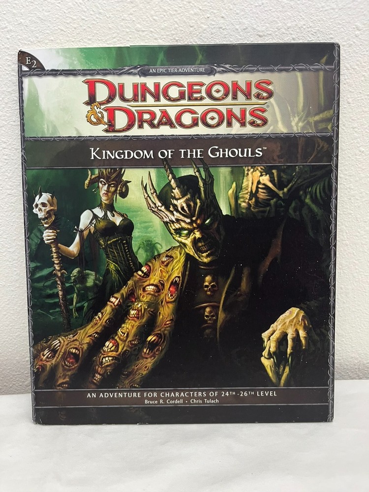 Dungeons and Dragons 4e E2 Kingdom of the Ghouls Module