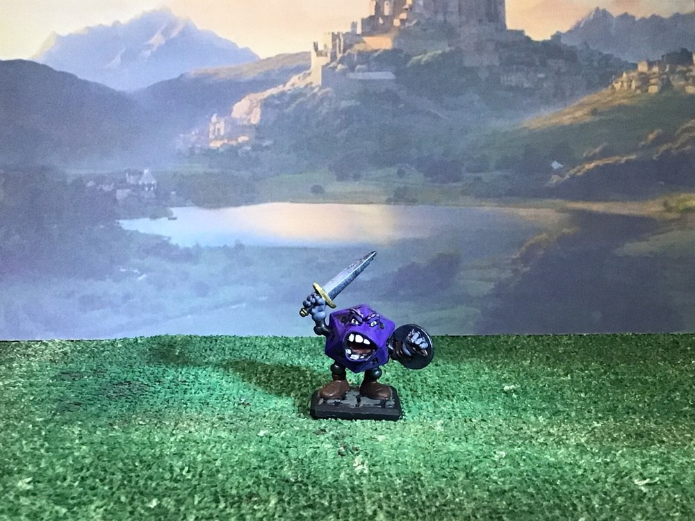 Adventuring Good Luck Piece D20 Warrior