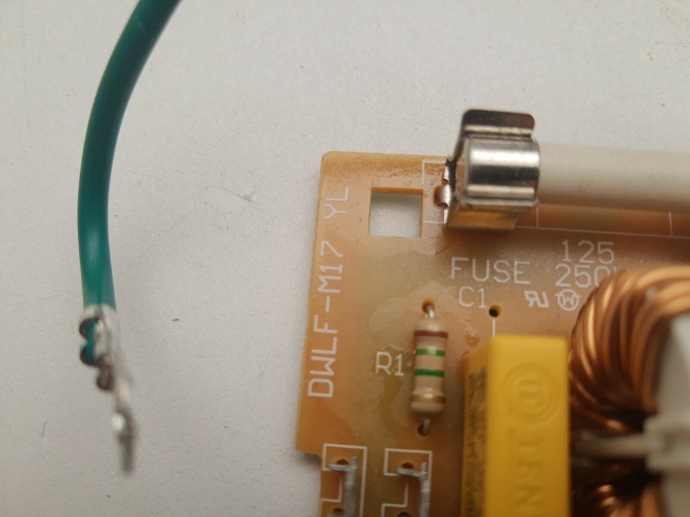 OEM Sharp DWLF-M17 Microwave Noise Filter & Fuse