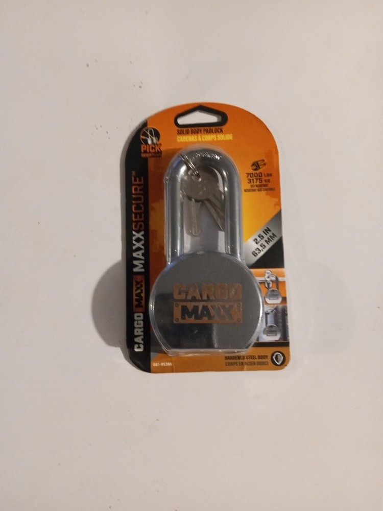 CargoMaxx Solid Body Padlock 081-95386