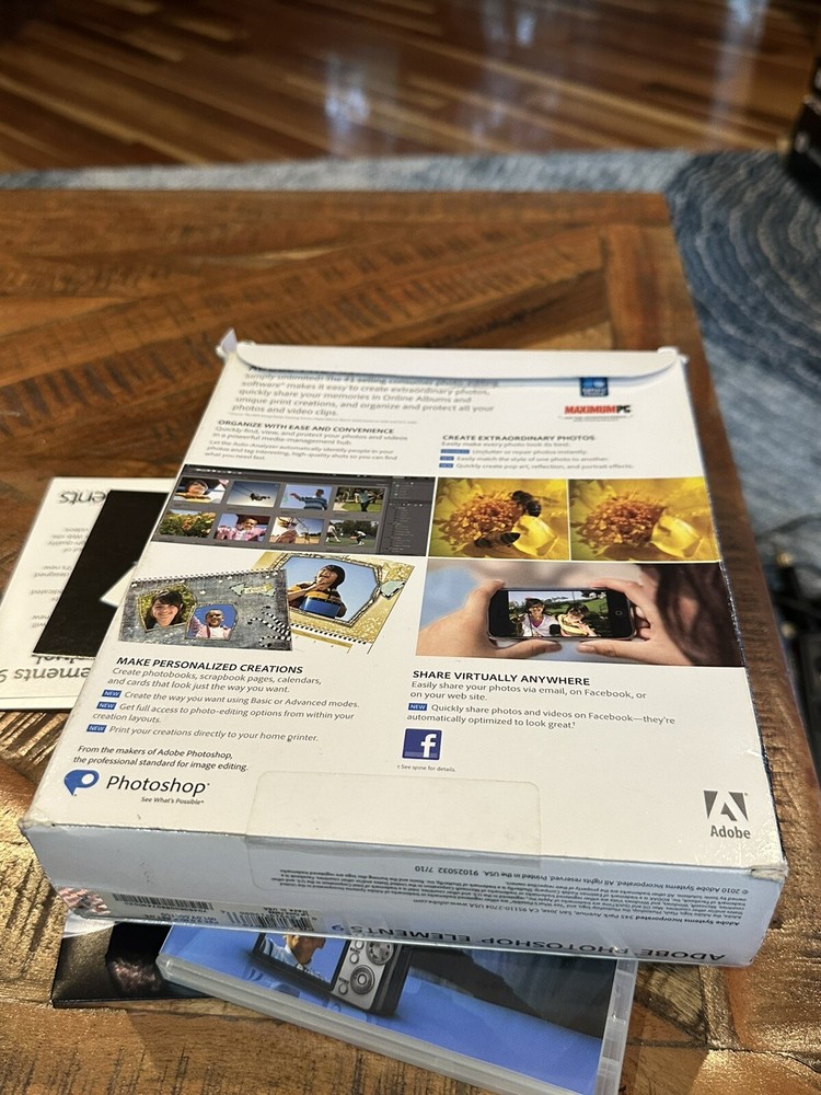Adobe Photoshop Elements: 9 Photo editing Software (PC, 2010)