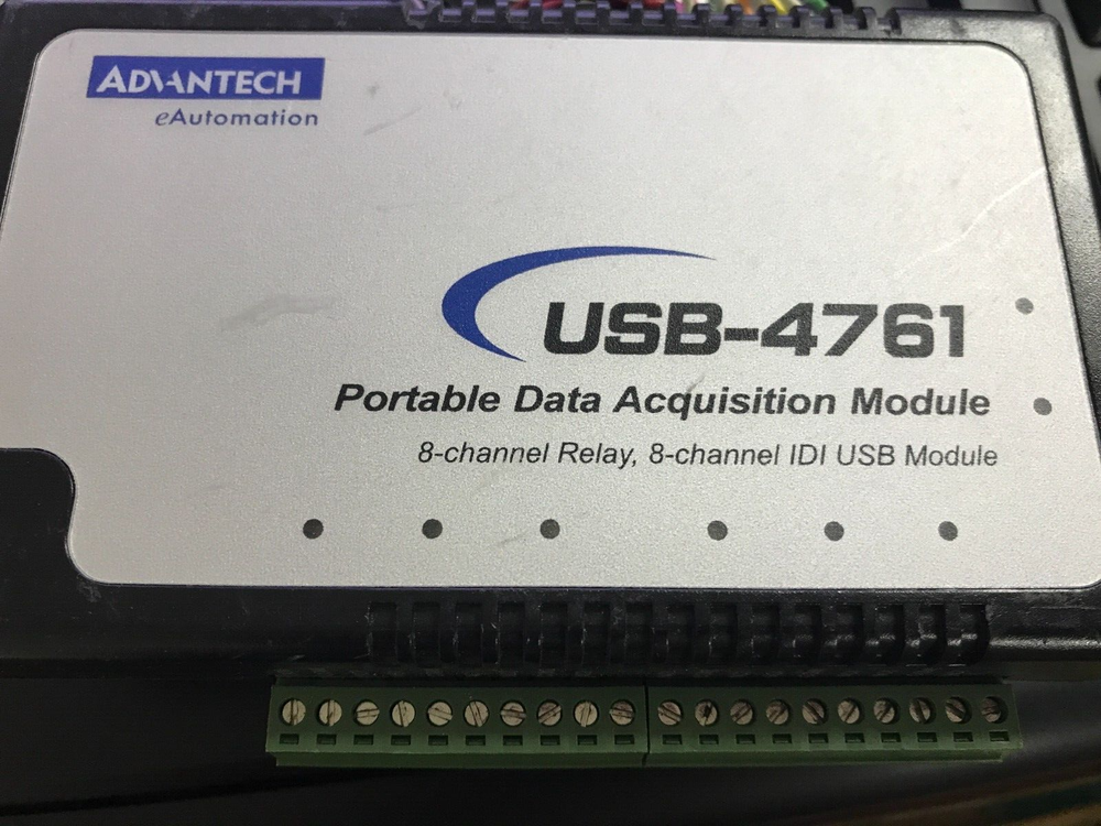 Advantech USB-4761 Portable Data Acquisition Module 8-ch Relay
