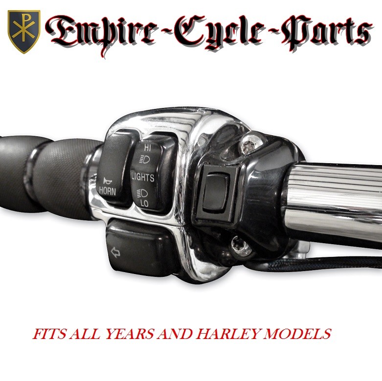 HARLEY AIR RIDE SUSPENSION HANDLEBAR SWITCH BLACK