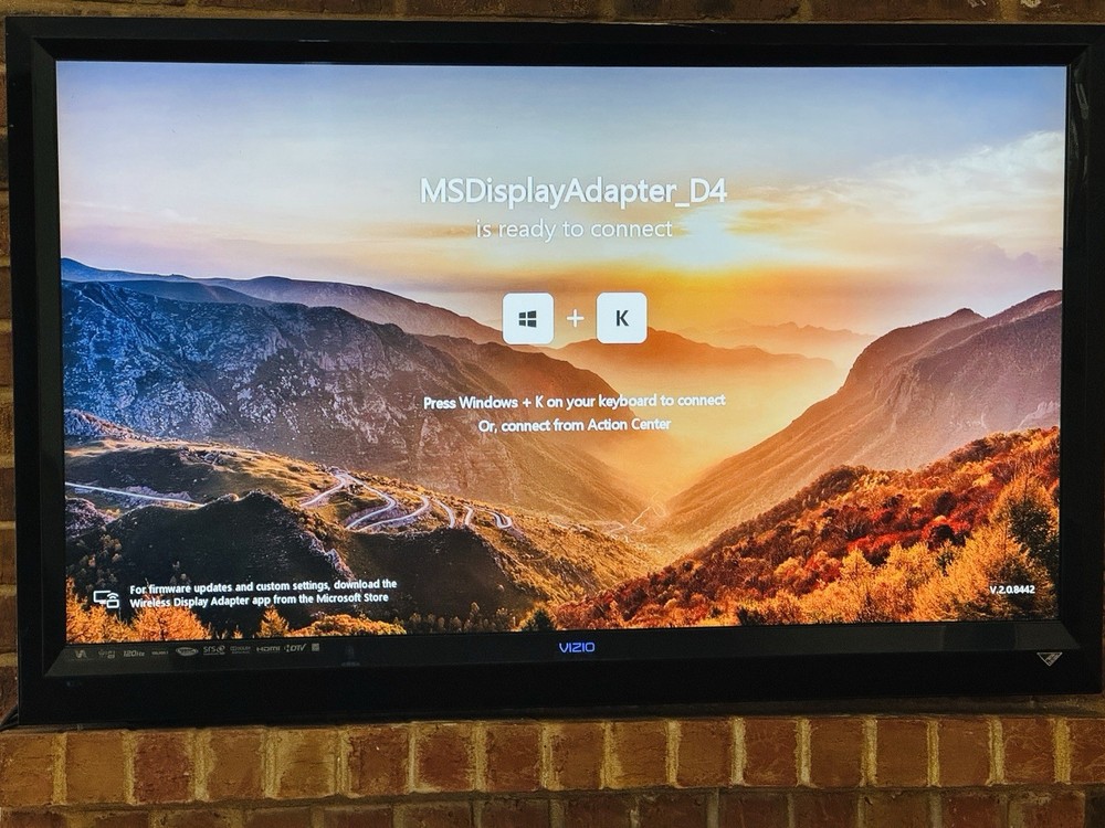 Microsoft P3Q-00001 Wireless Display Adapter Tested And Working Model 1733