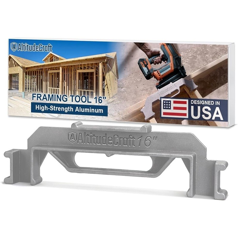 16 Inch Framing Stud Layout Tool Precision Construction Jig Durable Easy to Use