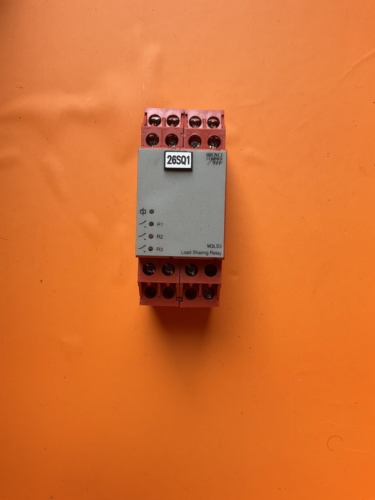 BROYCE CONTROL M3LS3 LOAD SHARING RELAY