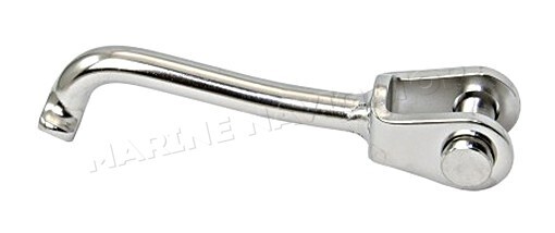 T-terminal with fork bolt 8mmD AISI316