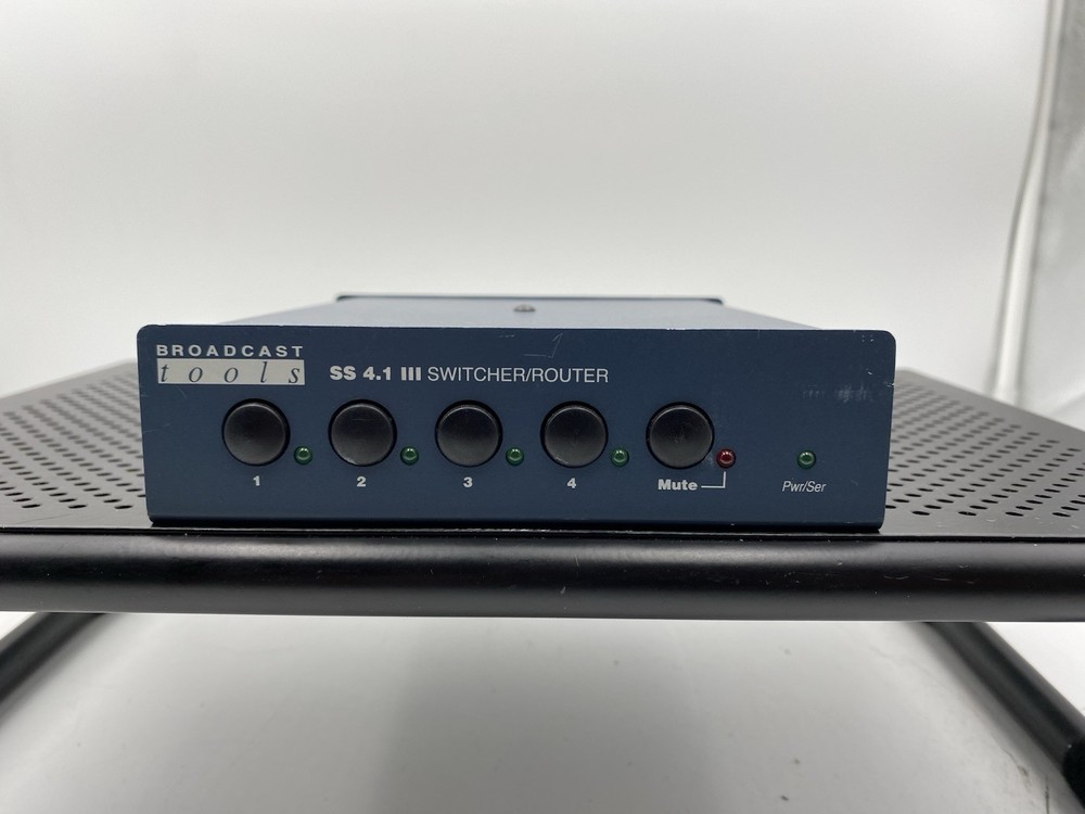 Broadcast Tools SS 4.1 III Audio Switcher/Router