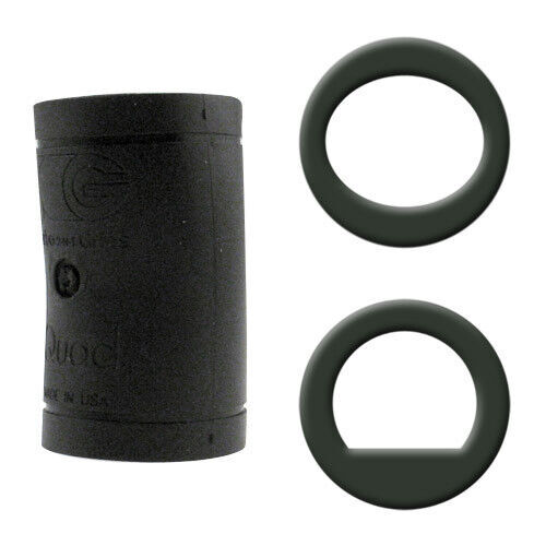 Turbo Quad Classic Finger Inserts | Black | 5 Pack + Glue