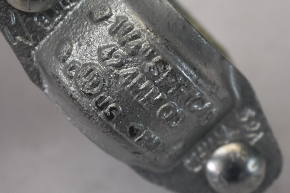 SPF C4 1-1/4" Rigid Coupling Galvanized Silver Tool 42.4mm OD