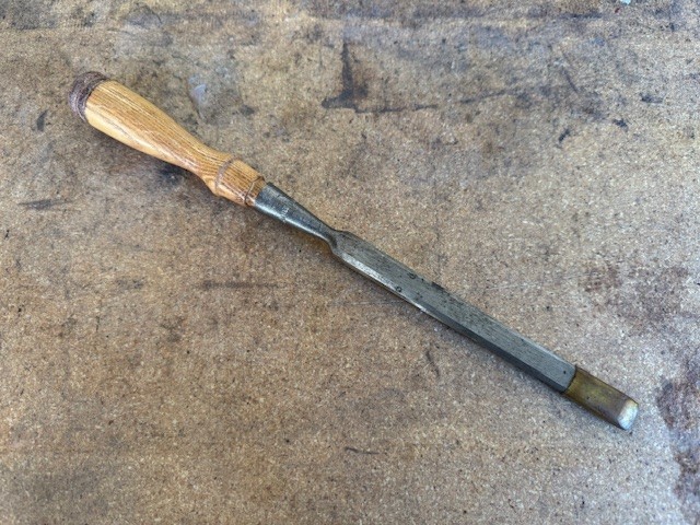 Vintage Greenlee 1/2" Bevel Socket Chisel
