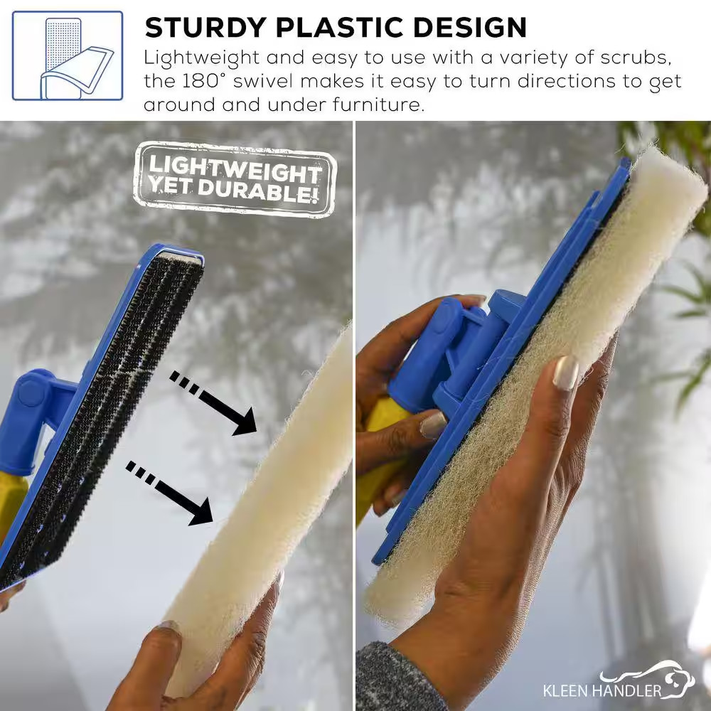 Clean Doodlebug Scrubbing Pad Holder, Blue (2-Pack)