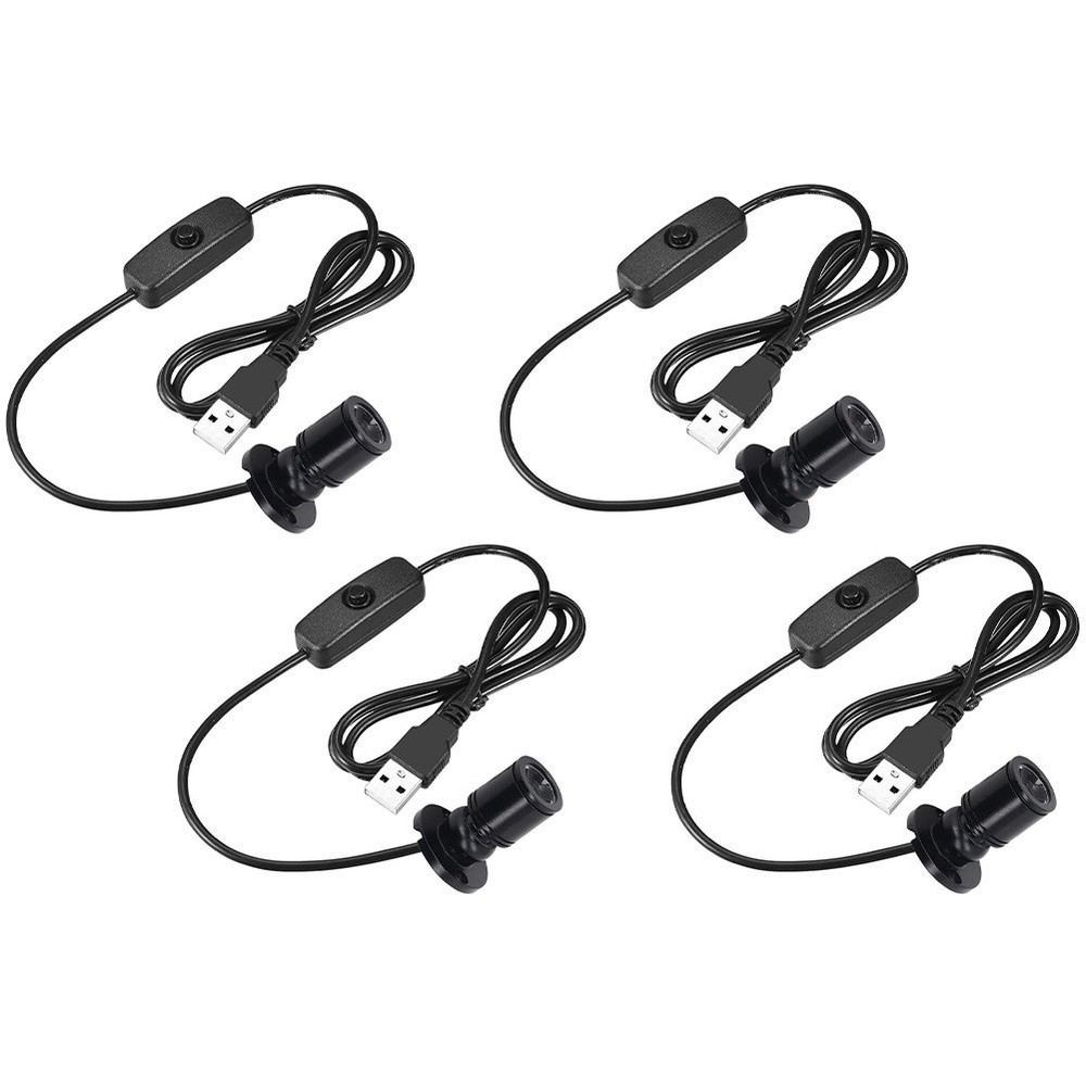 USB LED Spotlight 5V USB Powered Aluminum Construction Adjustable Tilt Angle