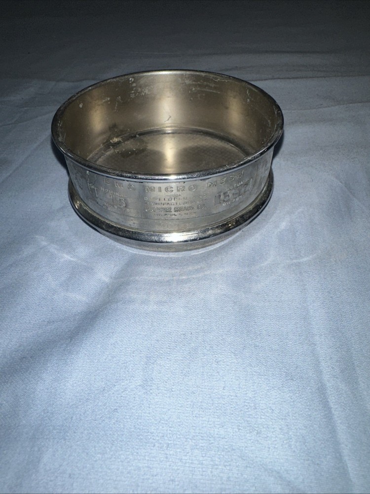 BMC Micro Mesh - No. 15 - US Standard Testing Sieve - 13-17 Microns