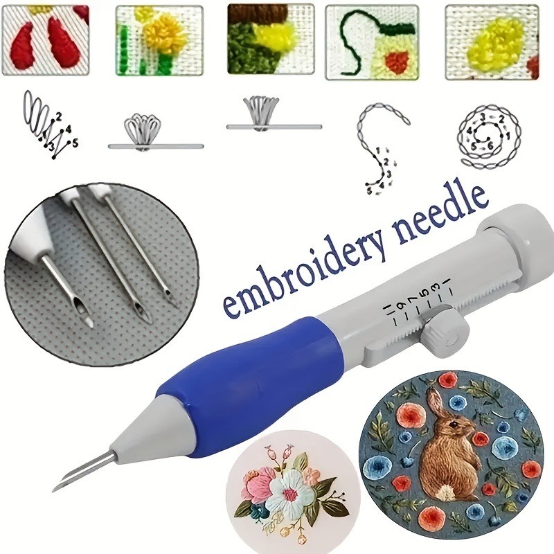 Practical User Friendly Stable Maneuverable Magic Embroidery Pen DIY Sewing Tool