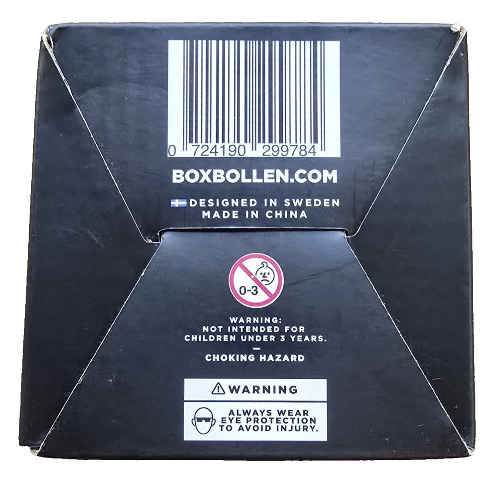 Box Bollen Agility Ball Headband Black Boxball Focus Training Game QR Code App