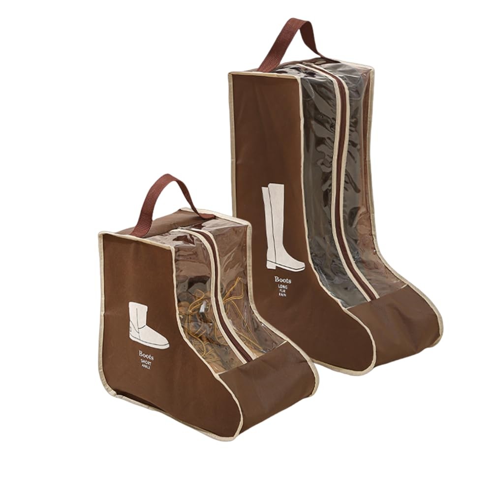 2 Set Boot Storage,Portable Short Boots and Tall Boots Storage or Protector B...