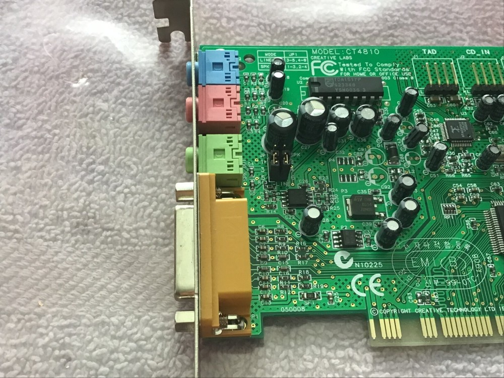 Creative Labs CT4810 Audio Card Vintage