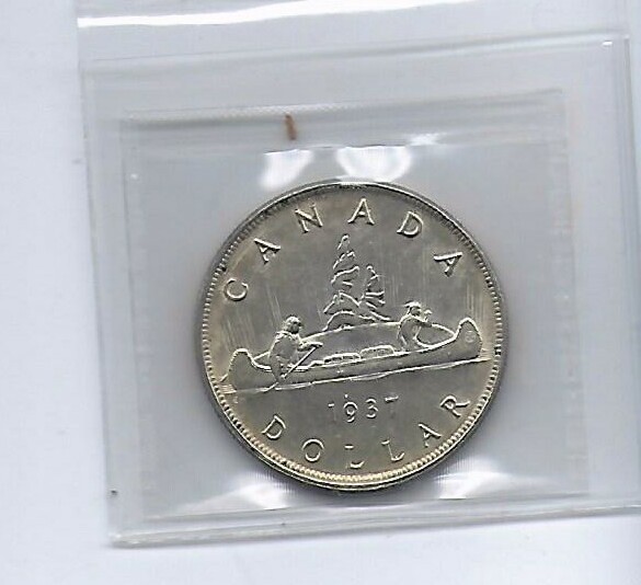1937 $1 ICCS Graded EF++