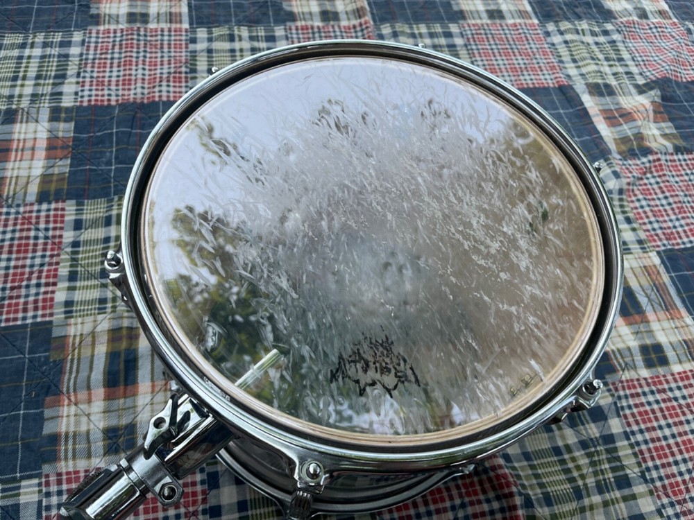 LUDWIG 12" ACCENT CS SILVER GRAY RACK TOM