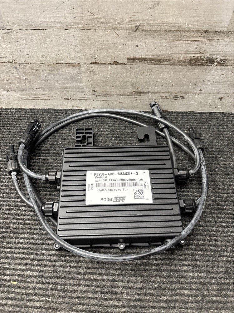 SolarEdge PB250-AOB-MSMCUS PowerBox optimizer Add-On Box 250W