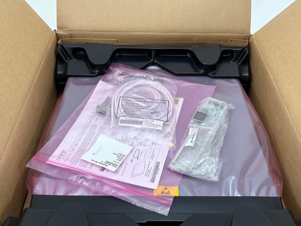 New Open Box Juniper SRX1500 Next Generation Firewall SRX1500-SYS-JB-AC