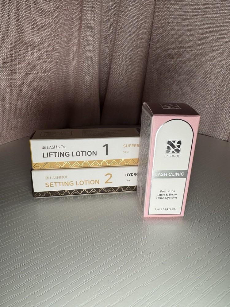 Lashnol Lash Lifting System Bundle Korean Lash Lift