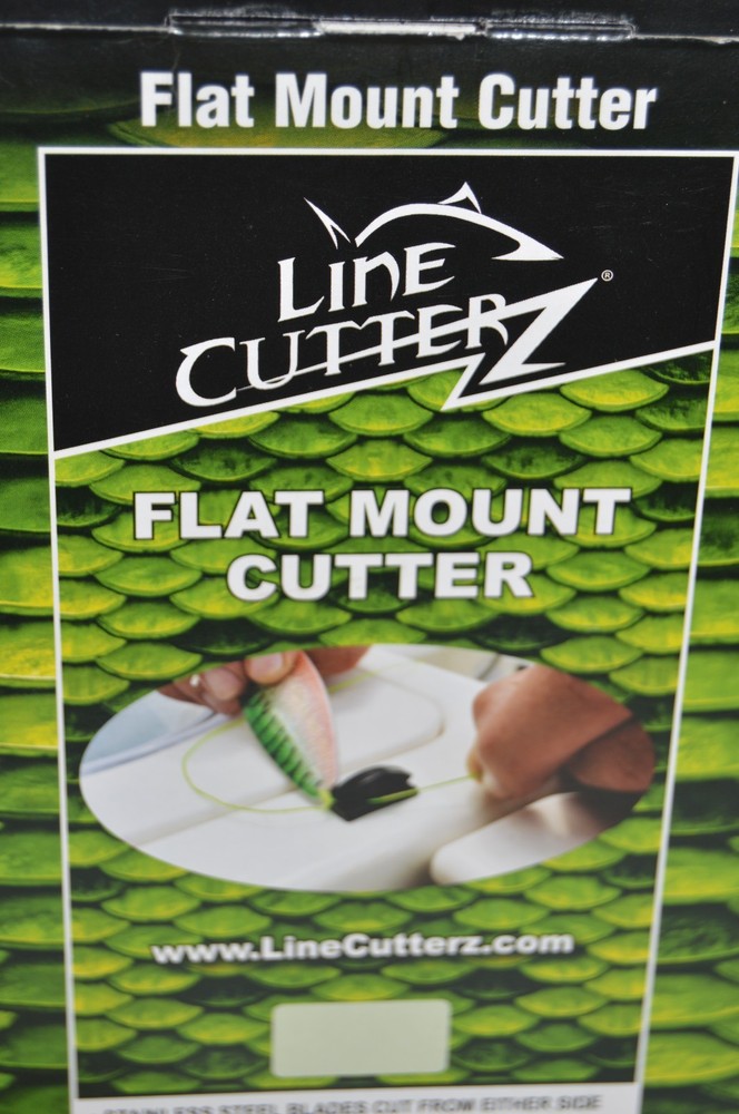 line cutterZ flat mount line braid thread cutter freshwater saltwater stick on