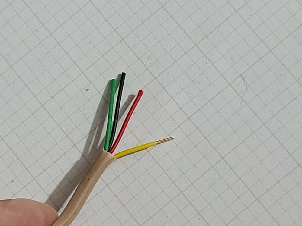 Consolidated Manufacturing 22/4C Solid Conductor Control Cable CM Beige /100ft