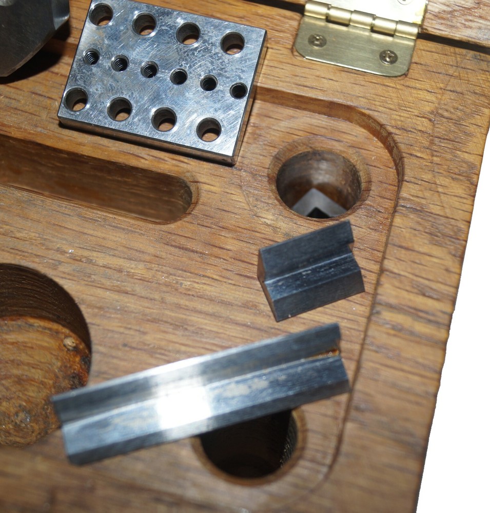 Spin Index Face Plate V-Block Set, Whirley, Motorized, etc... Grinding