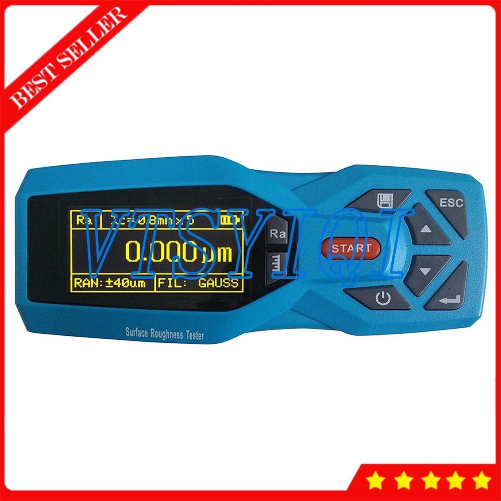 Surface Roughness Tester Gauge Profilometer Tester 14 Parameters Measure