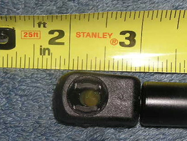 20 in 20lb RV Entry Door Damper Rod Nitro-Prop Gas Spring Strut Shock Assist Rod