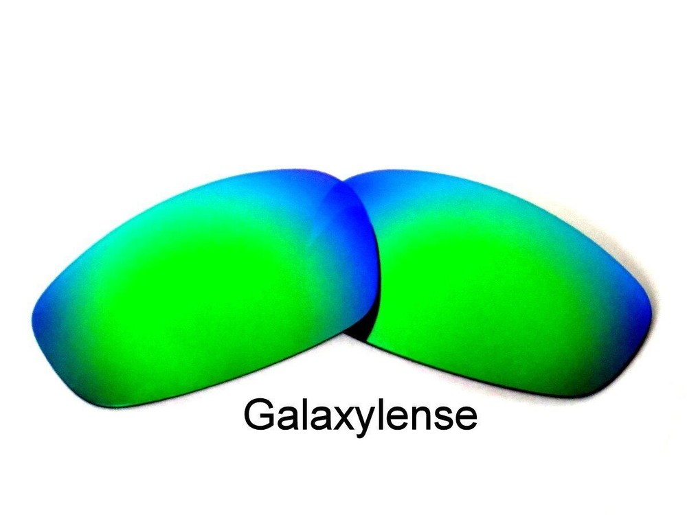 Galaxy Replacement Lenses For Oakley Split Jacket Sunglasses Green Polarized
