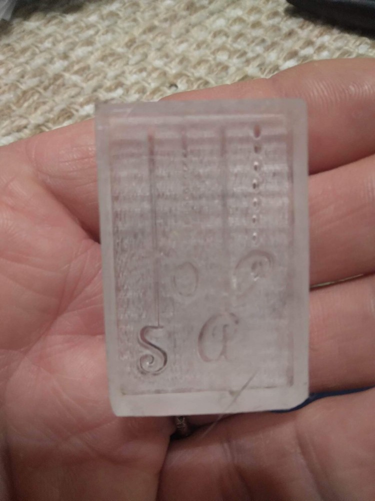 Soap Stamp Acrylic Holiday