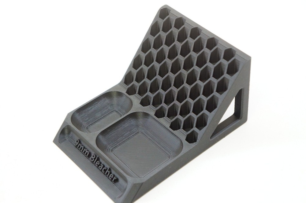 Bleacher Reloading Block 9mm Dillon Hornady RCBS 3D Frankford 50rd Bleacher