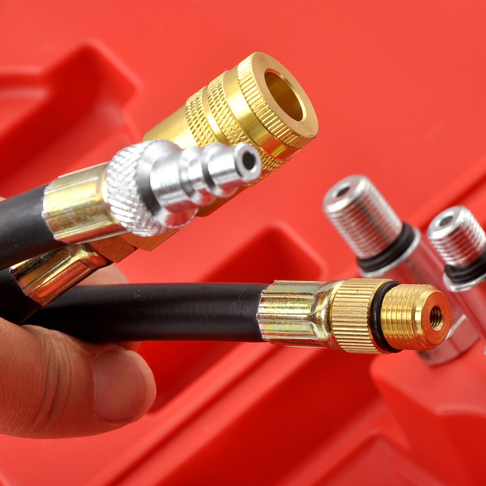 Cylinder Leak-Down Tester Leakage Leak Detector Engine Compression Tester Gauges