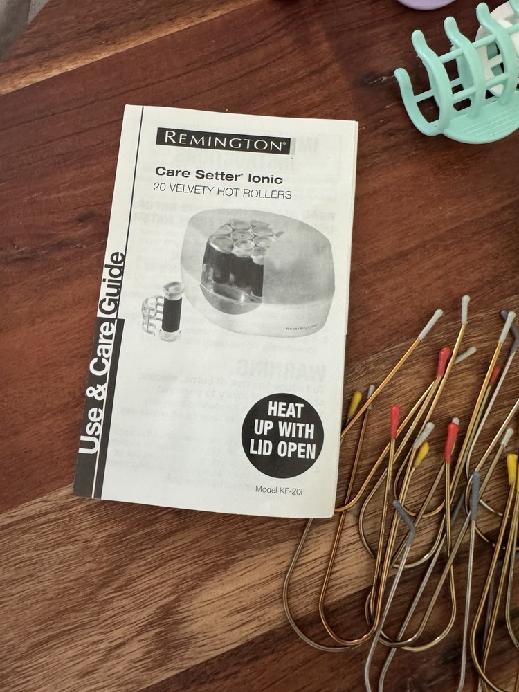 Remington Assorted Hot Roller Clips And Pins