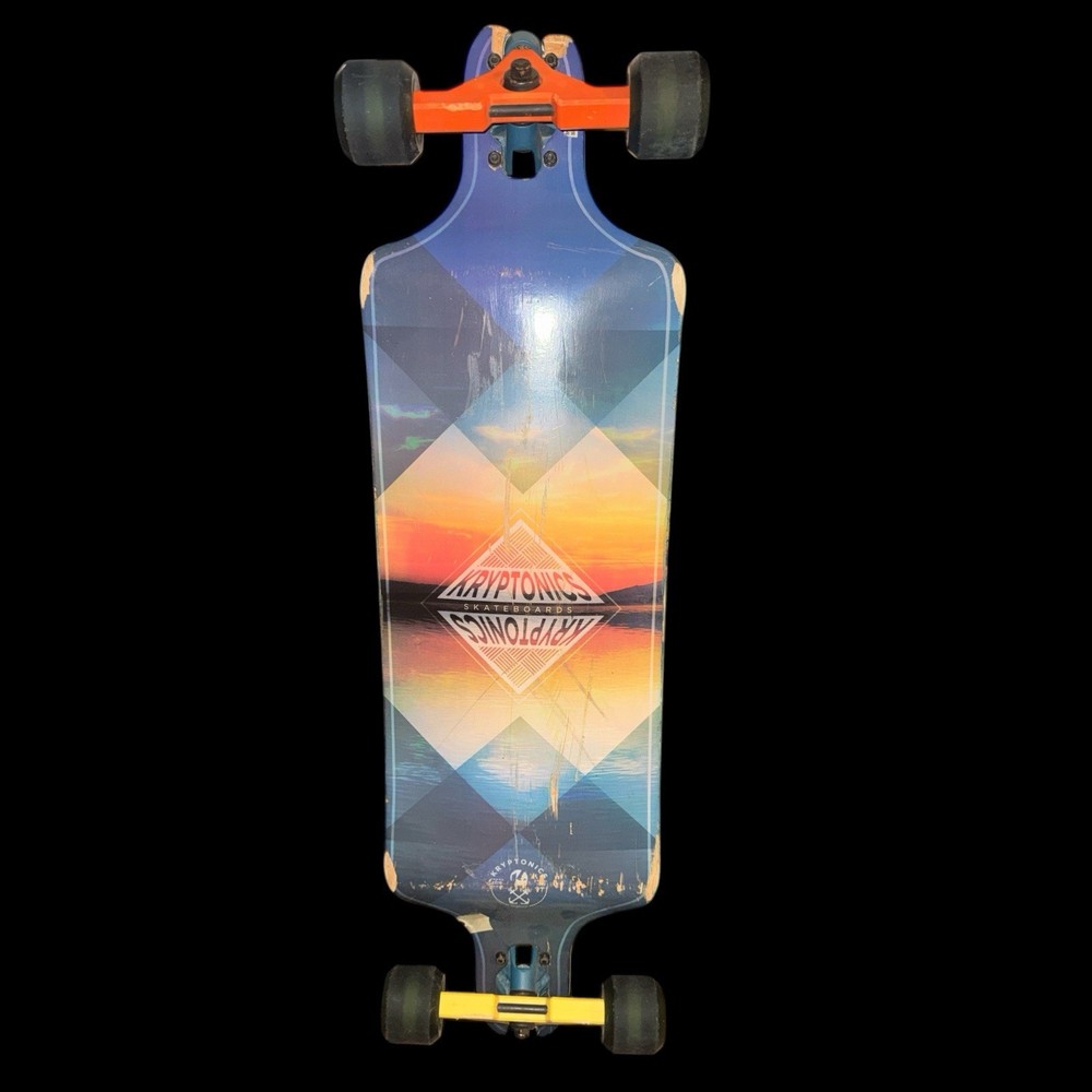 Kryptonics Drop-Down Full Concave Longboard Skateboard Horizons