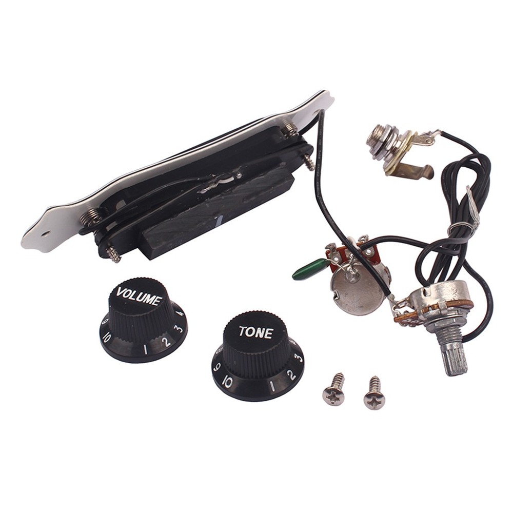 4 Guitar Pickup Volume Control w/ Volume Button for Ukulele