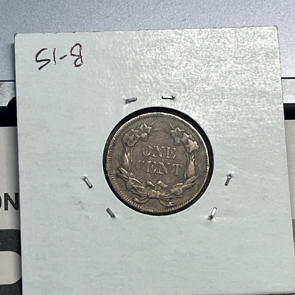 1858 Flying Eagle Cent VF+ Coin