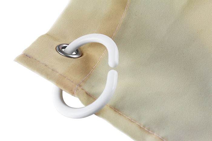 new Razer shower curtain waterproof polyester with hooks