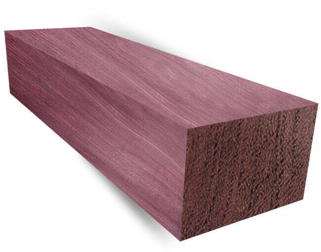 Purpleheart Knife Blank