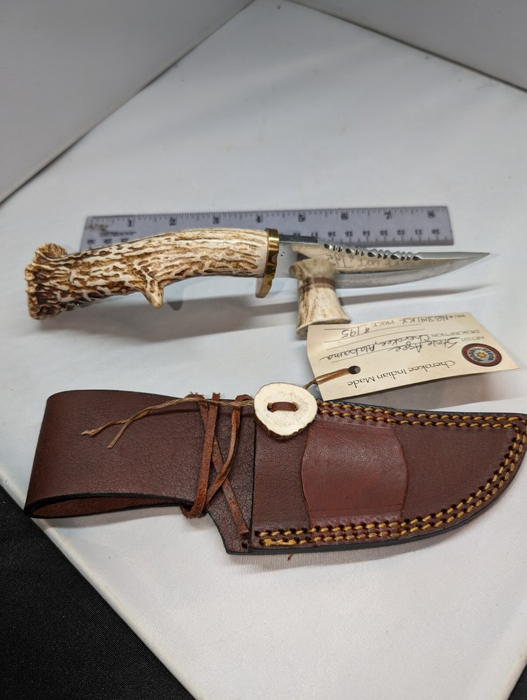 Indian Knife Fixed blade   Arrowheads,Indian Cowboy