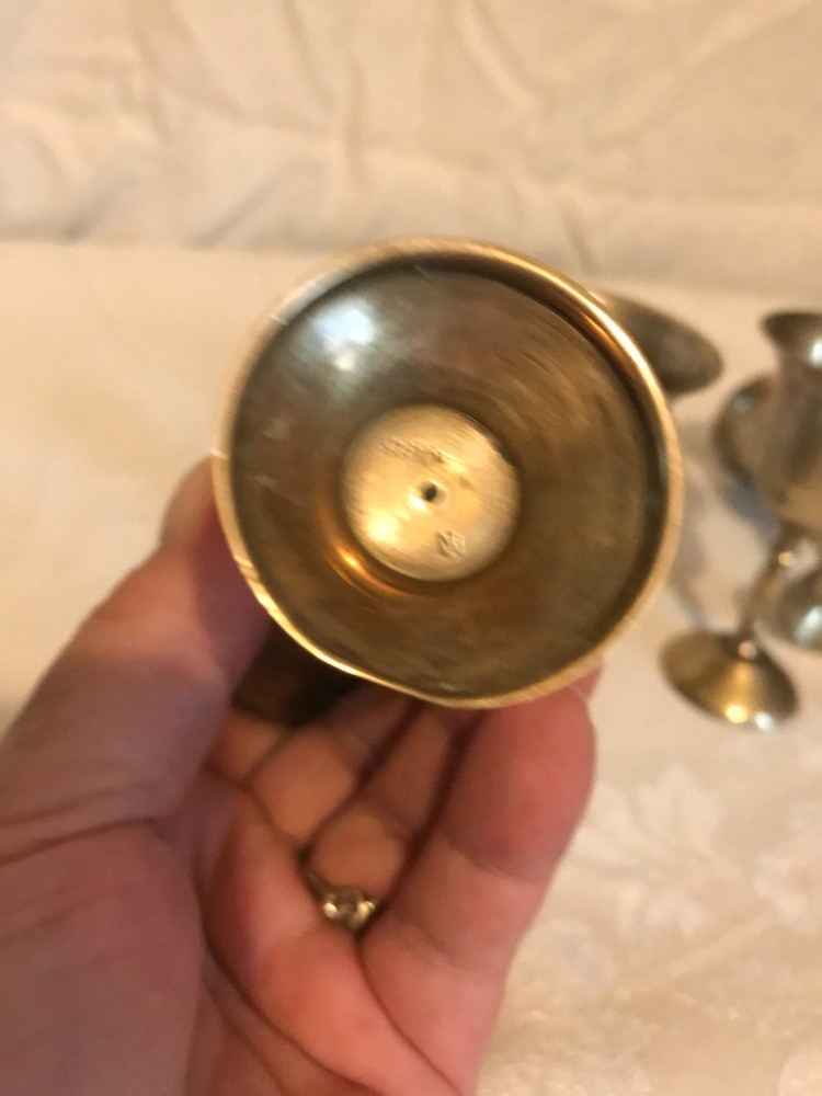 Vintage Silver Plated Cordial Cups