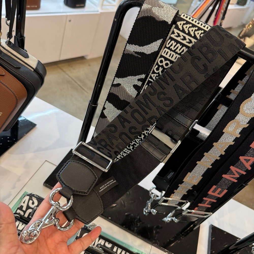 MARC JACOBS Logo Webbing Strap (Bag Belt) 2 inch $85