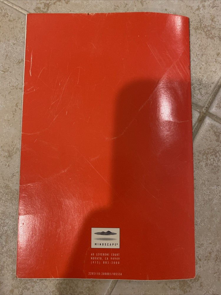Savage Warriors Manual Mindscape 1995 IBM Video Game